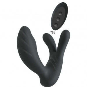 Vibrator Sweet Smile G Punct 3 Motoare Reîncărcabil Negru pe Vibreaza.ro