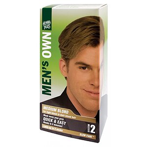 Vopsea par barbati, Mens Own Medium Blond, Hennaplus, pe Vibreaza.ro