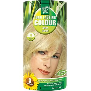 Vopsea păr Long Lasting Colour 8 Light Blond Hennaplus pe Vibreaza.ro