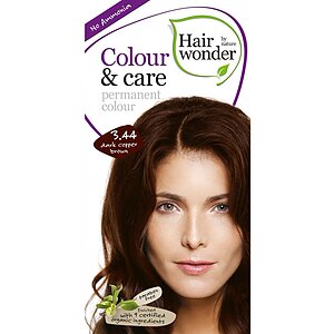 Vopsea Par Naturala Colour And Care 3.44 Dark Cooper Brown Hairwonder pe Vibreaza.ro