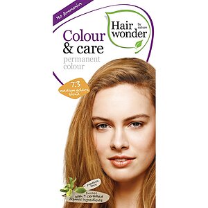 Vopsea Par Naturala Colour And Care 7.3 Medium Blond Hairwonder pe Vibreaza.ro