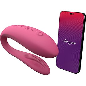 WeVibe Sync Lite Roz, 10 Moduri, Reîncărcabil Discret pe Vibreaza.ro