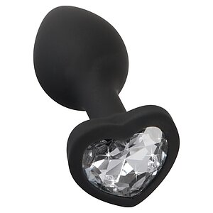 You2Toys Dop Anal Compact Din silicon cu Piatră Inimă 7.3cm Negru You2Toys Dop Anal Compact Din silicon cu Piatră Inimă 7.3cm Negru pe Vibreaza.ro