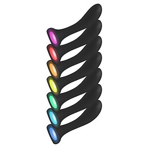 Zare Vibrator Luminos Negru