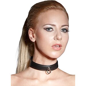 Zgardă Bondage Bad Kitty Negru pe Vibreaza.ro