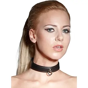 Zgardă Bondage Bad Kitty Negru Zgardă Bondage Bad Kitty Negru pe Vibreaza.ro