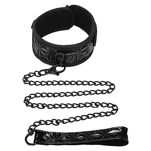 Zgardă și Lesă Whipsmart Diamond Negru pe Vibreaza.ro