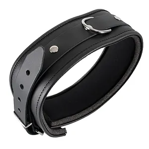 Zgardă Zado Leather Collar Daniel Negru pe Vibreaza.ro