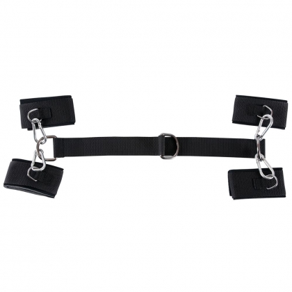 Set Manșete Mâini ȘI Glezne Negru
