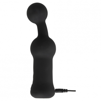 Black Velvets Prostate Vibrator — 10 Funcții, Reîncărcabil Negru