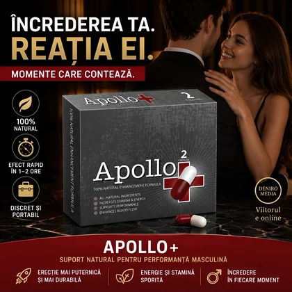 2 Capsule Pentru Erecție Apollo Plus
