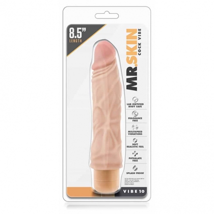 Vibrator Realistic Mr. Skin Penis Vibe 10inch