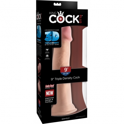 Dildo Realistic Triple Density Penis 9inch