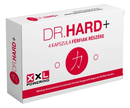 4 Capsule Dr. Hard+ Pentru Potență Naturală