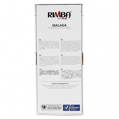 Vibrator Rimba Malaga Negru