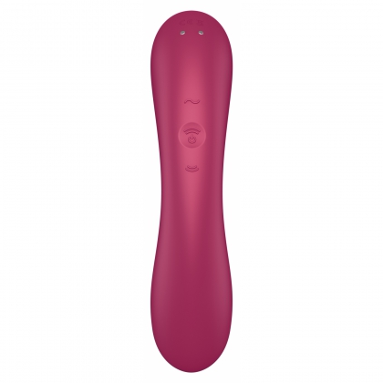 Vibrator Satisfyer Curvy Trinity 1 Roșu