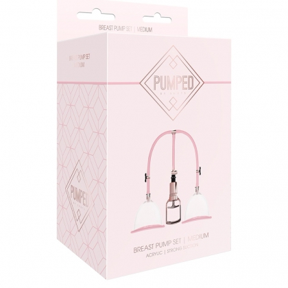 Set Pompă Sâni Medium Rose Gold