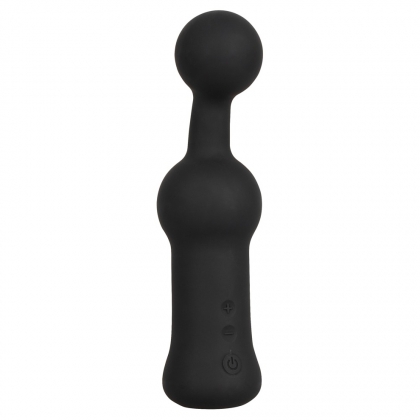 Black Velvets Prostate Vibrator — 10 Funcții, Reîncărcabil Negru