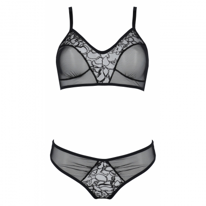 Set Passion Eco Primulă Bikini Negru S-M