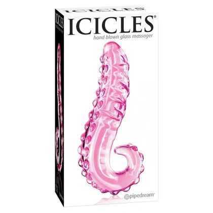 Dildo Icicles No 24 Roz 15.5 cm