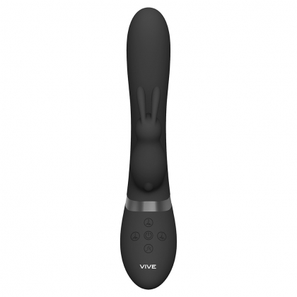 Taka Inflatable And Vibrating Rabbit Negru