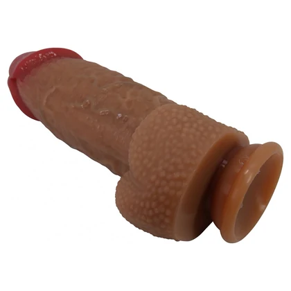 Achilles Dildo Realist 22 cm Texturat Din silicon