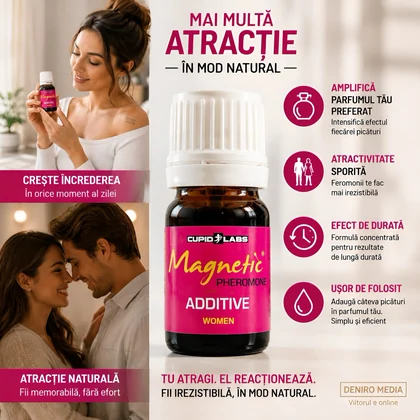 Aditiv Concentrat Cu Feromoni Pentru Parfum Feminin 5 ml
