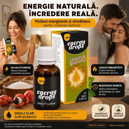 Afrodisiac Energy Drops Taurin Guarana 30ml