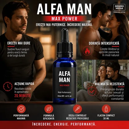 Alfa Man Max Power Performance Drops 30ml