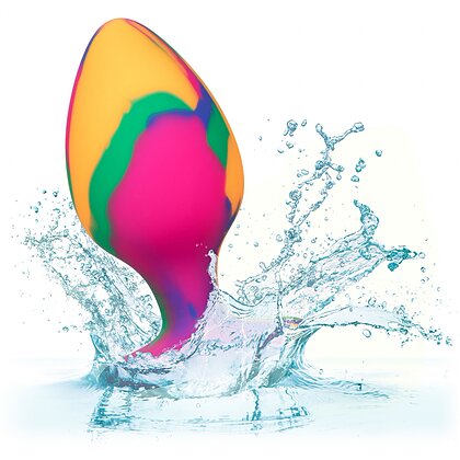 Anal Plug Cheeky Large Tie-Dye Multicolor