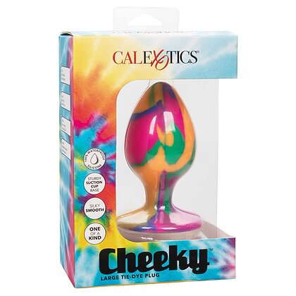 Anal Plug Cheeky Large Tie-Dye Multicolor