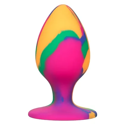 Anal Plug Cheeky Large Tie-Dye Multicolor