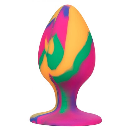 Anal Plug Cheeky Large Tie-Dye Multicolor