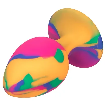 Anal Plug Cheeky Large Tie-Dye Multicolor