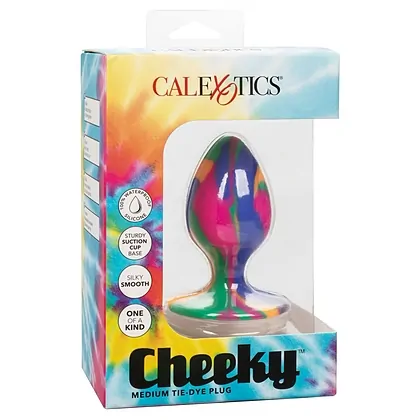Anal Plug Cheeky Medium Tie-Dye Multicolor