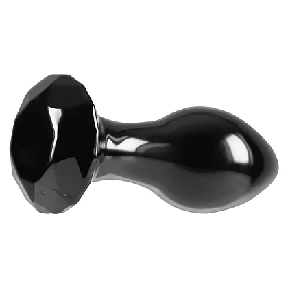 Anal Plug Crystal Gem Negru