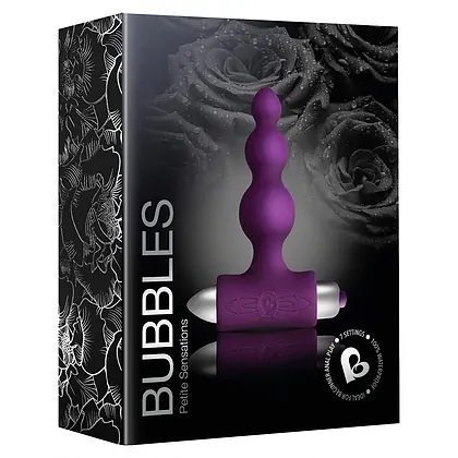 Anal Plug cu Vibrații Bubbles Rocks-Off Mov