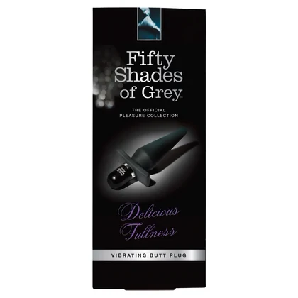 Anal Plug Delicious Fullness Negru