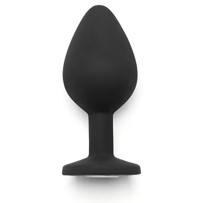 Anal Plug Diamond Jewel Medium Negru