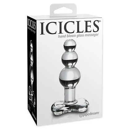 Anal Plug Din Sticlă Icicles No 47 Transparent