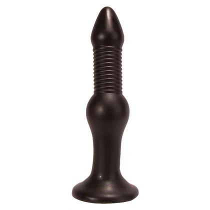 Anal Plug Extra Large Girthy 27.4cm Negru
