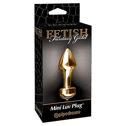 Anal Plug Fetish Fantasy Gold Mini Auriu