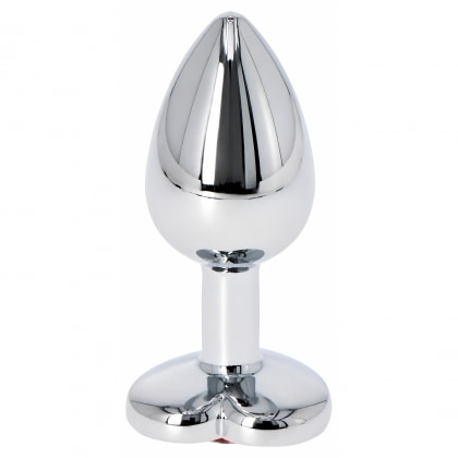 Dop Anal Heart Jewel Plug Small cu Bijuterie Inimă