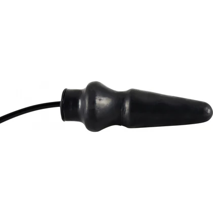Anal Plug Latex Gonflabil 19.5cm Negru