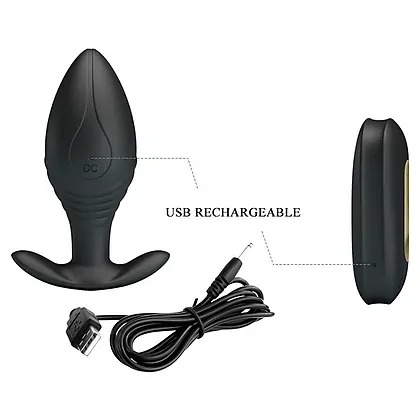 Anal Plug Pretty Love Royal Pleasure Regina Negru