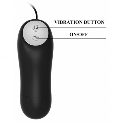 Dop Anal Pretty Love Stimulation cu Vibrații și Telecomandă