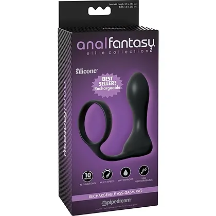 Anal Plug Rechargeable Pro Negru