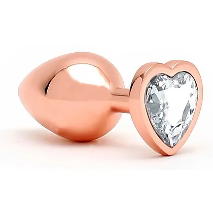 Anal Plug Rimba Toys Pisa Heart Auriu