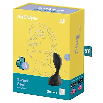 Anal Plug Satisfyer Sweet Seal Negru