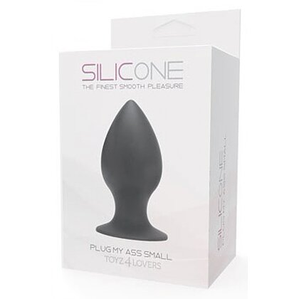 Anal Plug Silicone Smooth Pleasure Negru